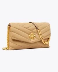 Tory Burch Kira Chevron Chain Wallet Desert