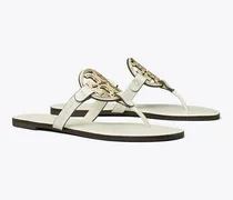 Damen Miller Sandale mit Metall-Logo