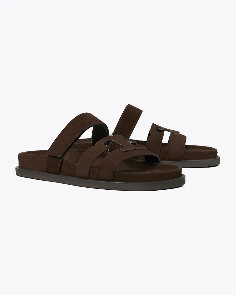 Tory Burch Damen Ines Sportslide Cocoa