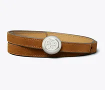 Damen Romy Reversible Suede Belt