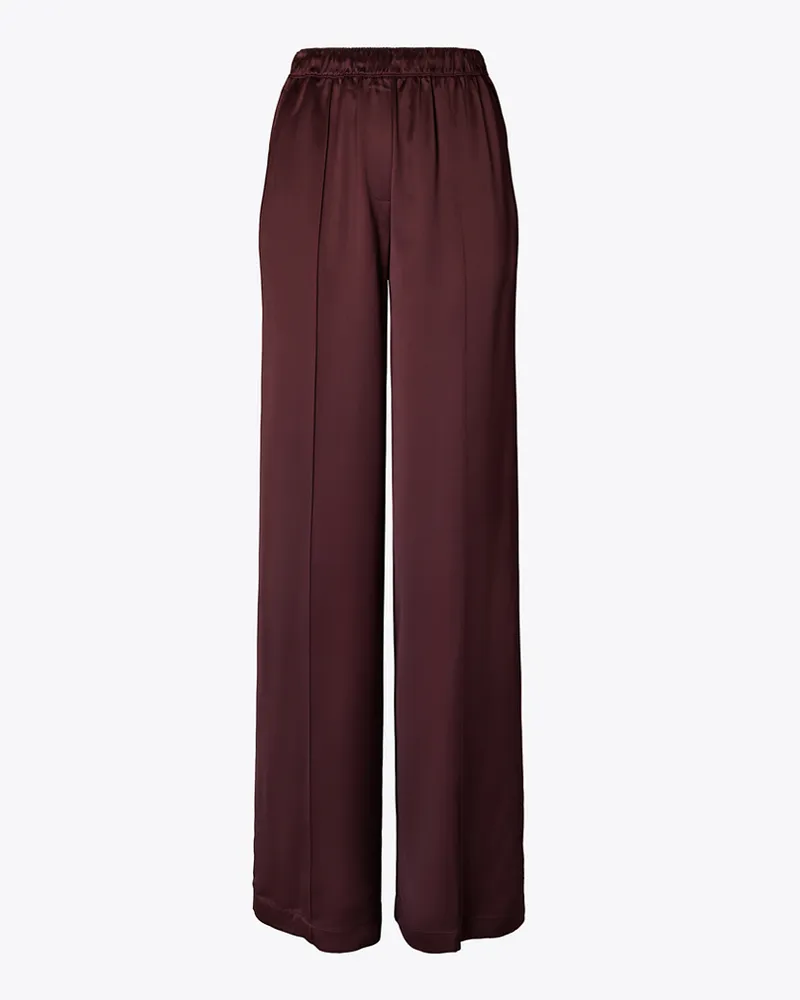 Tory Burch Damen Viskosehose Merlot