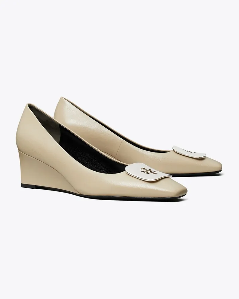 Tory Burch Damen Georgia Wedge Stone