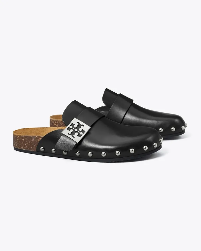 Tory Burch Damen Mellow Pantolette mit Nieten Perfect