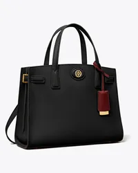 Tory Burch Small Robinson Satchel Black