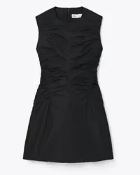 Tory Burch Cotton and Silk Dress Black