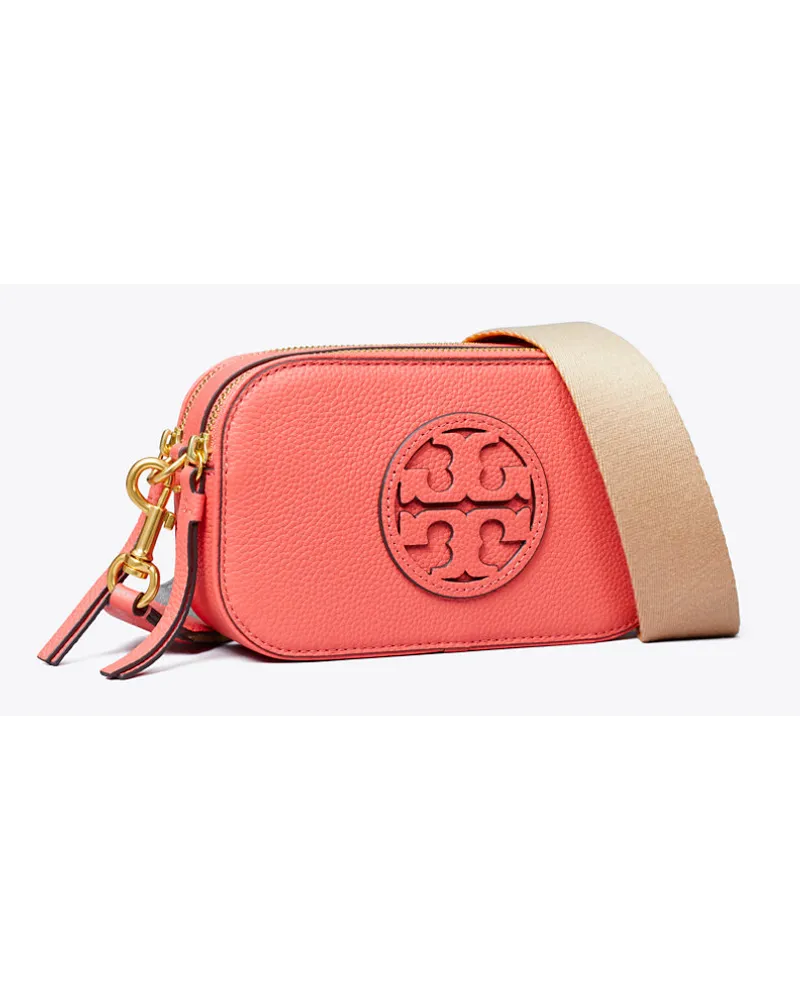 Tory Burch Mini Miller Crossbody Bag Coral