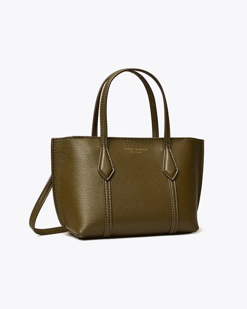 Tory Burch Damen Mini Perry Tote Bag Leccio
