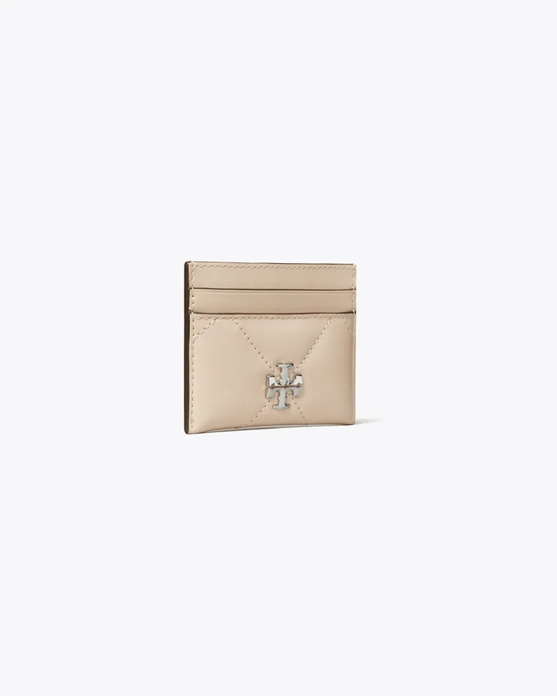 Tory Burch Damen Kira Kartenetui mit Chevronmuster und Rautensteppung Soft