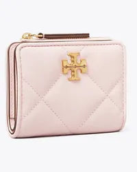 Tory Burch Kira Diamond Quilt Bi-Fold Wallet Rose