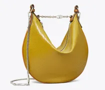 Damen Mini Balloon Bag mit Kettenriemen
