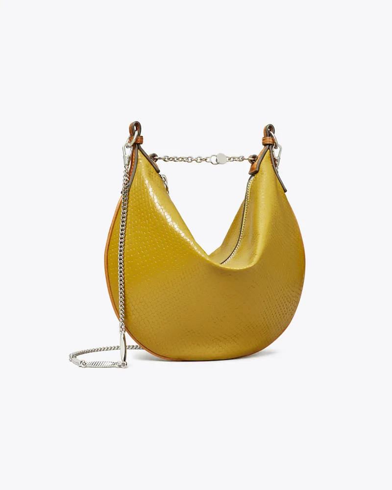 Tory Burch Damen Mini Balloon Bag mit Kettenriemen Island