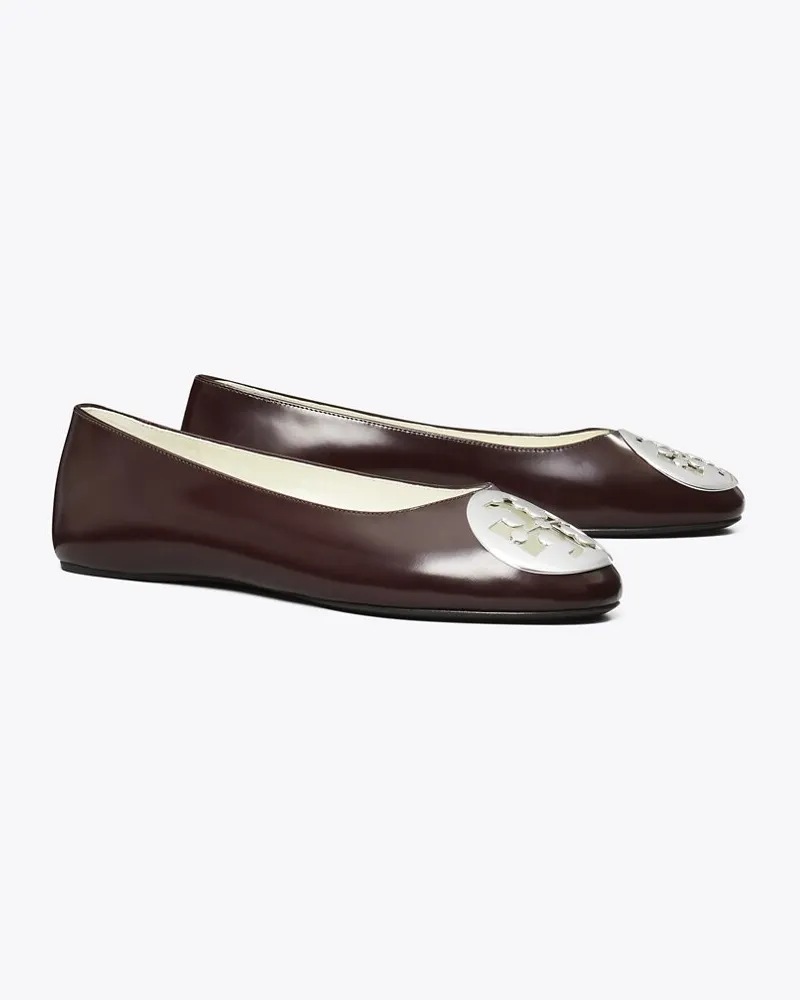 Tory Burch Damen Reva Ballet Dark