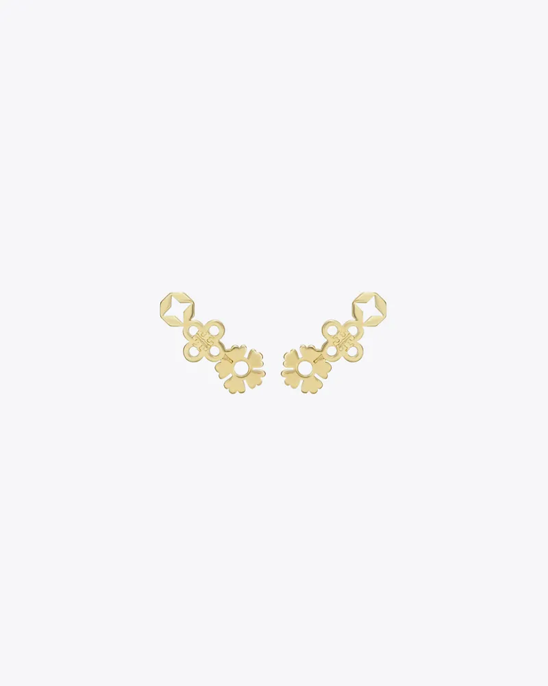 Tory Burch Damen Kira Clover Cluster-Ohrring Tory