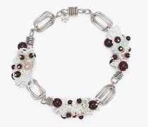 Damen Large Runway Beaded Necklace