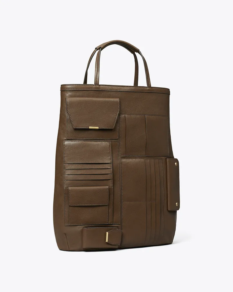 Tory Burch Damen Tote Bag mit mehreren Taschen Swiss