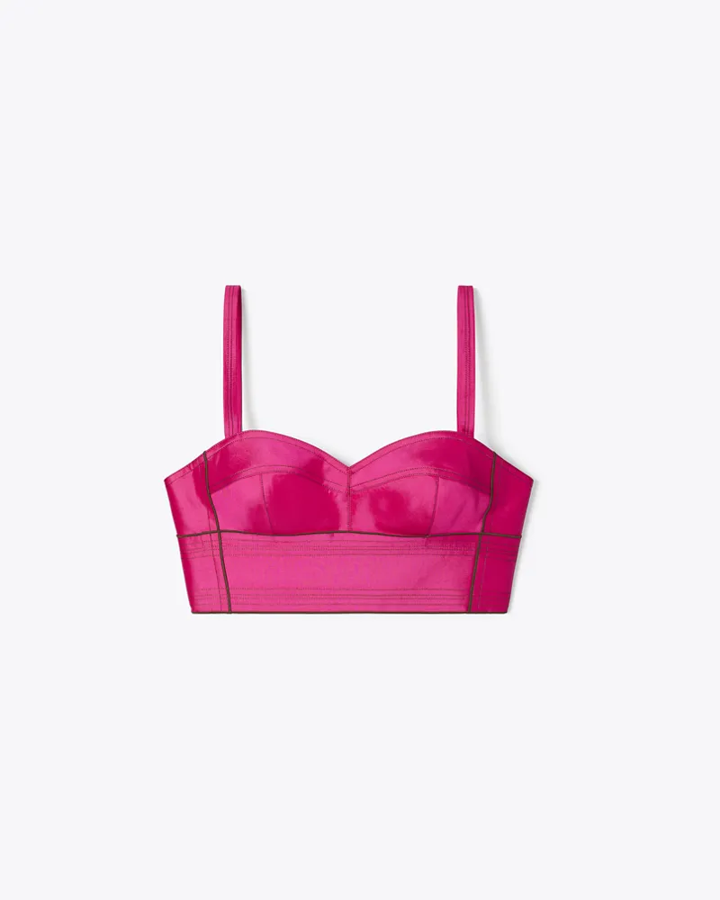 Tory Burch Damen Bralette aus Seide Bold