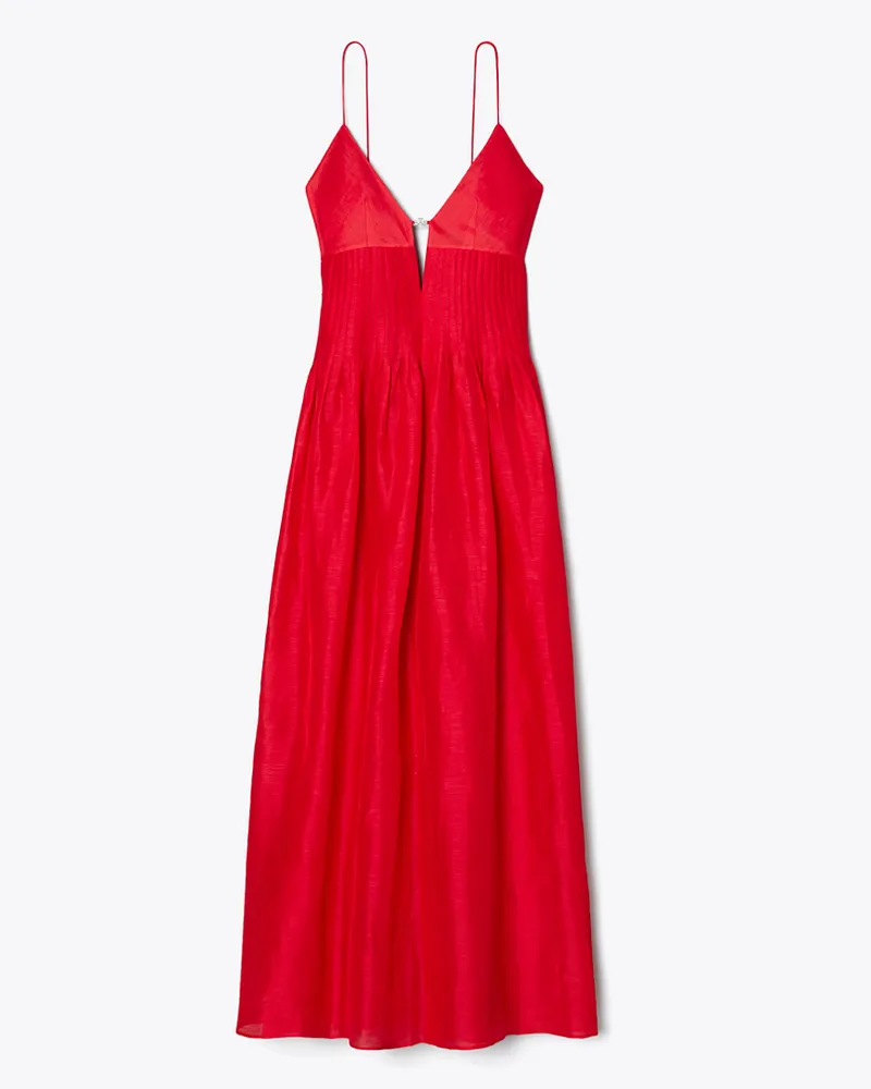Tory Burch Damen Leinenkleid Bright
