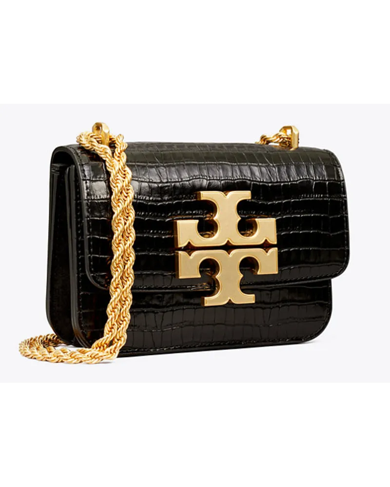 Tory Burch Small Eleanor Embossed Bag Black