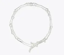 Damen Curiosity Korallen-Halskette