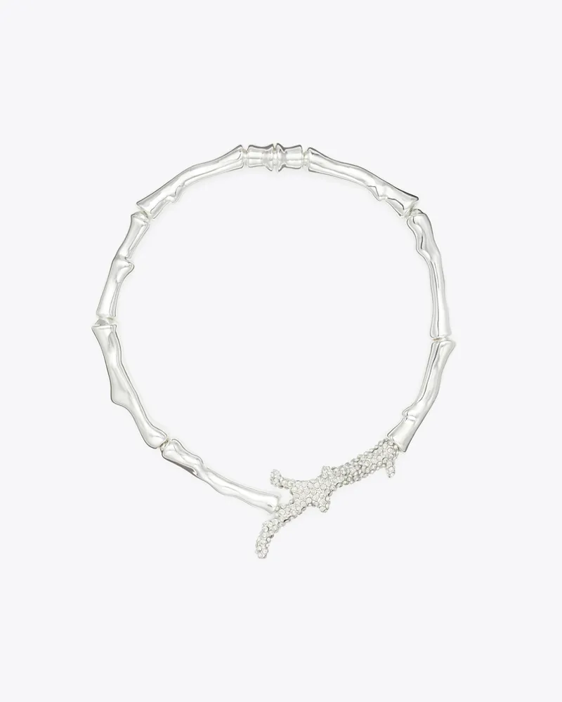 Tory Burch Damen Korallen-Halskette Light