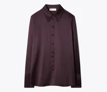 Damen Seidenhemd mit Manschetten