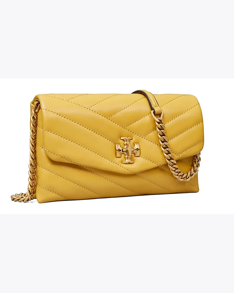 Tory Burch Kira Geldbörse Mit Chevron-Steppung Und Kettenriemen 