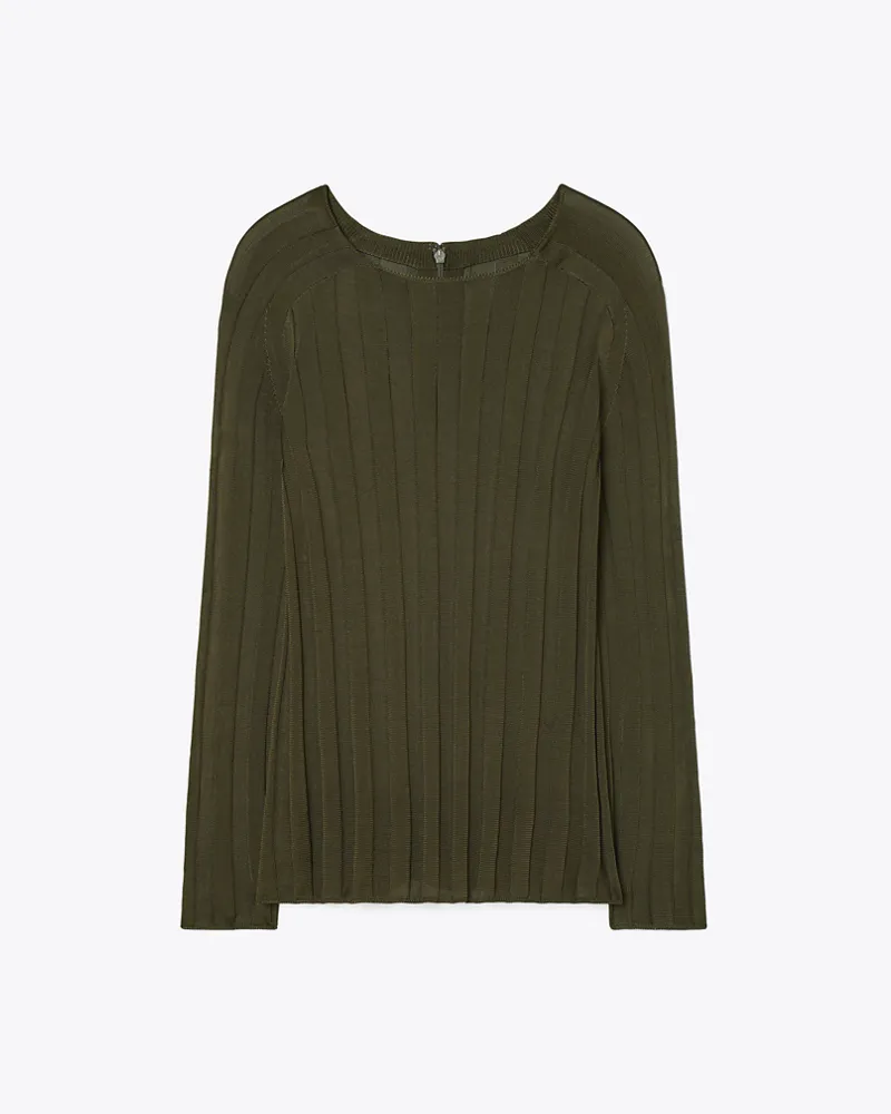 Tory Burch Damen Pullover aus Viskose Chocolate