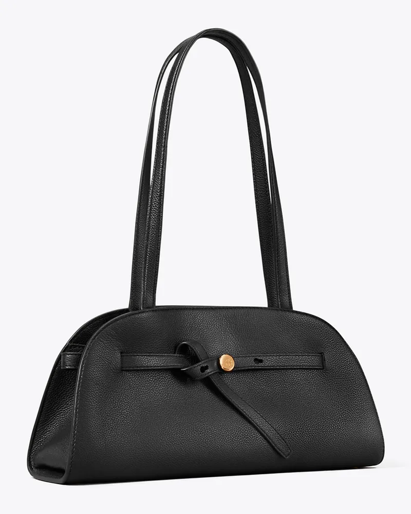 Tory Burch Romy Bauletto im Querformat Black