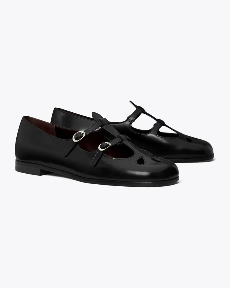Tory Burch Damen Violet Mary Jane Black