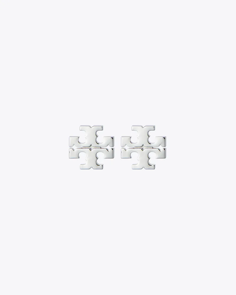 Tory Burch Damen Kira Ohrstecker in Silber Tory