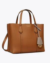 Tory Burch Small Perry Triple-Compartment Tote Bag Light