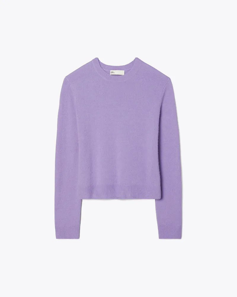 Tory Burch Damen Pullover aus Kaschmir und Seide Crisp