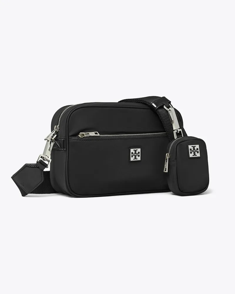 Tory Burch Damen Virginia Schultertasche Black