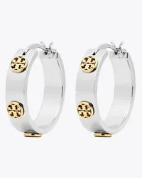 Tory Burch Small Miller Stud Huggie Earring Tory