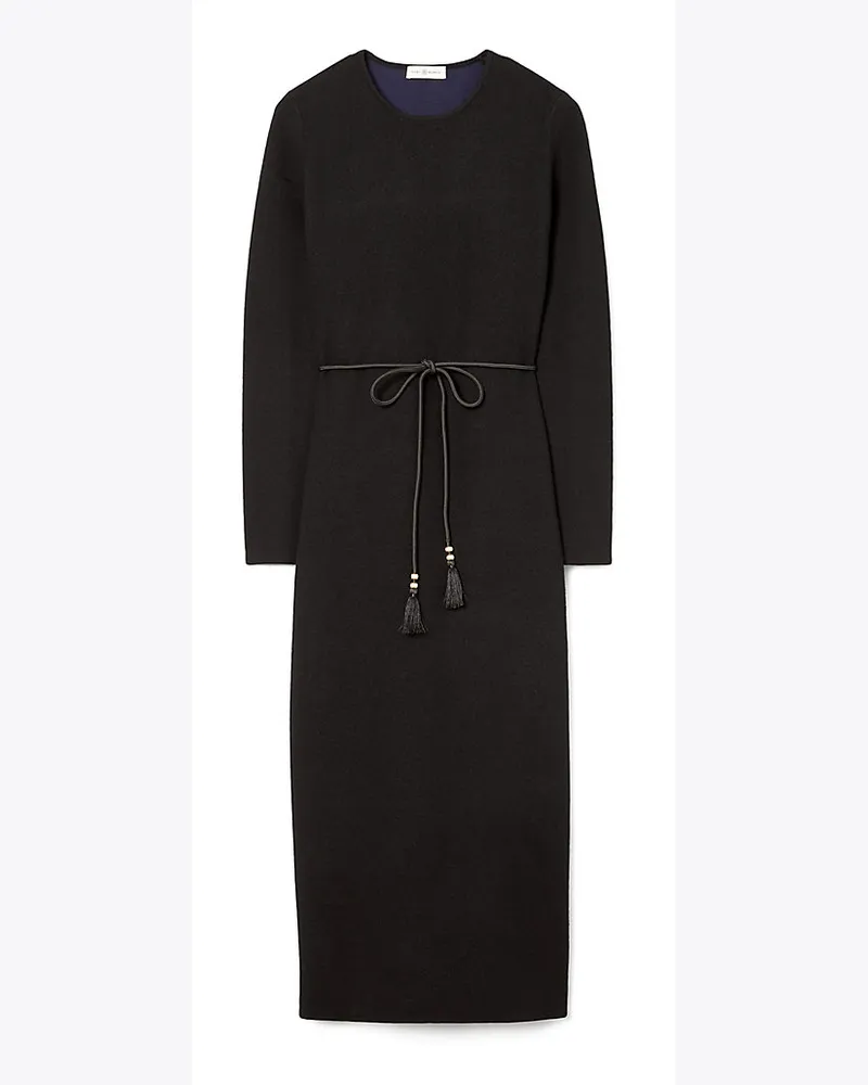 Tory Burch Pulloverkleid Mit Gebundener Taille Black