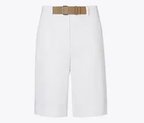 Damen Shorts aus Baumwolle mit Gürtel