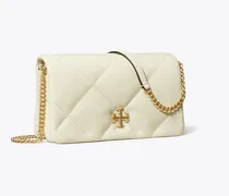 Damen Kira Geldbörse mit Rautensteppung und Kette