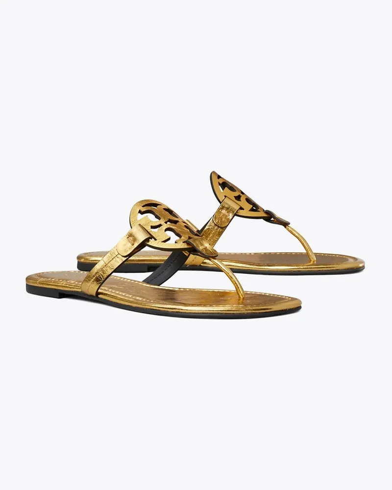 Tory Burch Damen Miller Sandale Gold