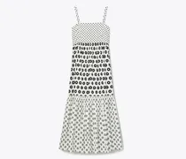 Damen Bedrucktes Sommerkleid aus Baumwolle