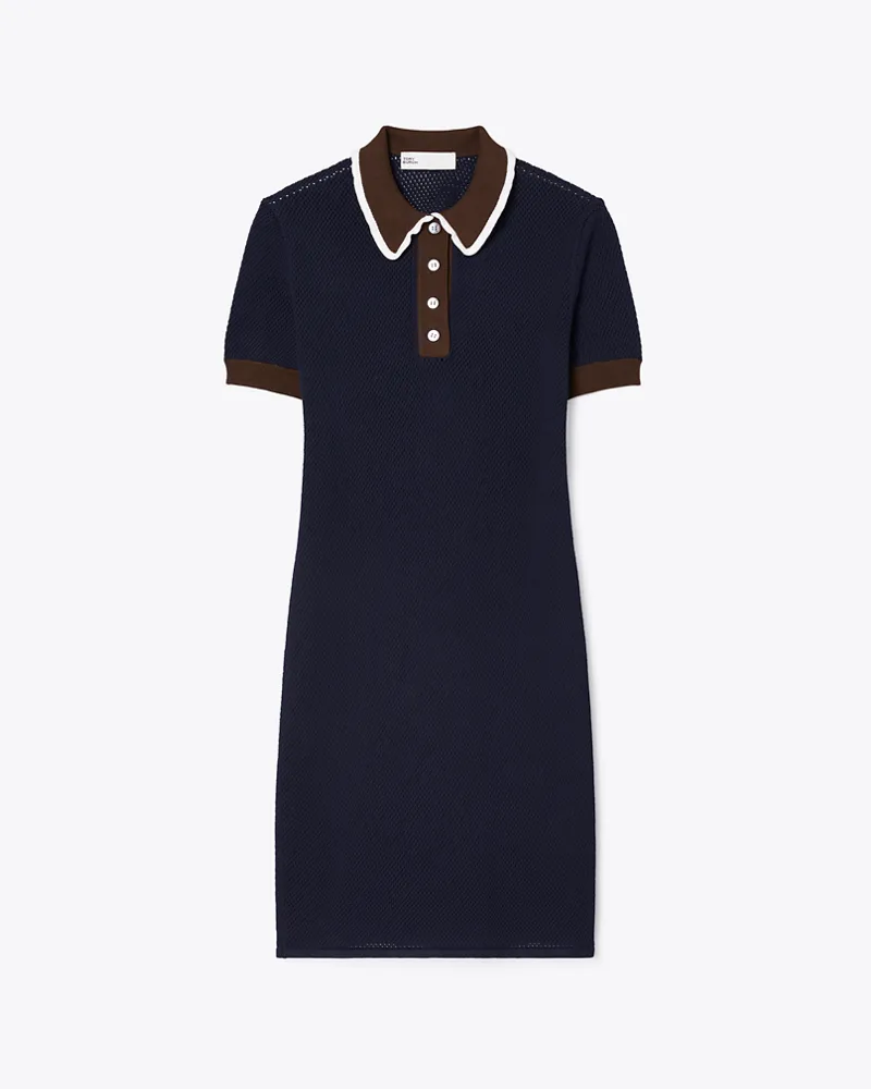 Tory Burch Damen Pointelle-Kleid aus Viskose Tory