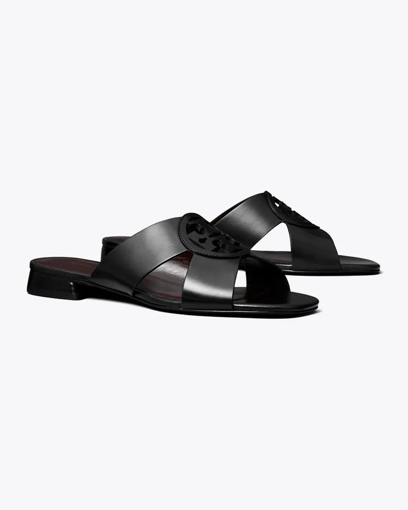 Tory Burch Damen Miller Sandale mit überkreuzten Riemen Perfect