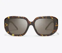 Damen T Monogram Geometric Sunglasses