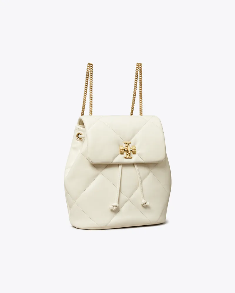 Tory Burch Damen Kira Mini-Rucksack mit Rautensteppung Warm