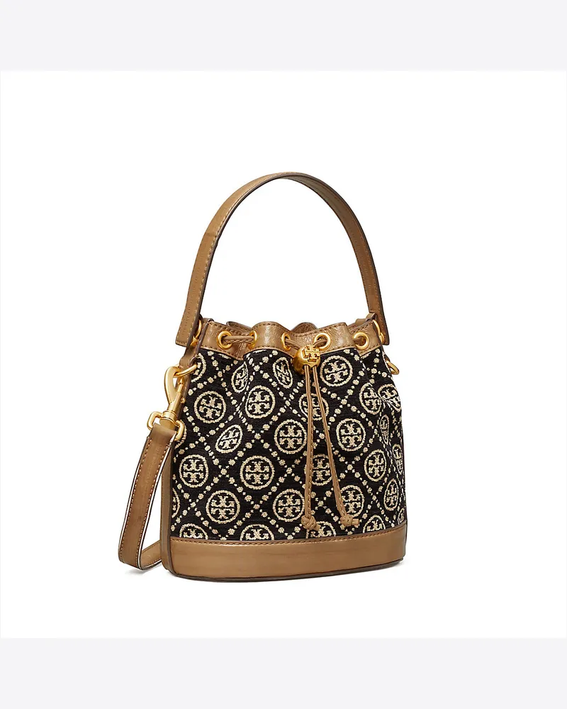 Tory Burch Beuteltasche Aus Chenille Mit T-Monogramm 