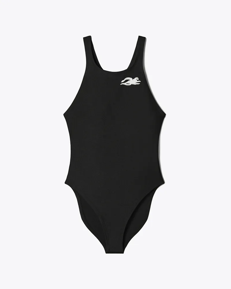 Tory Burch Damen Jerseybody Black