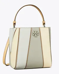 Tory Burch Small McGraw Colorblock Bucket Bag Light