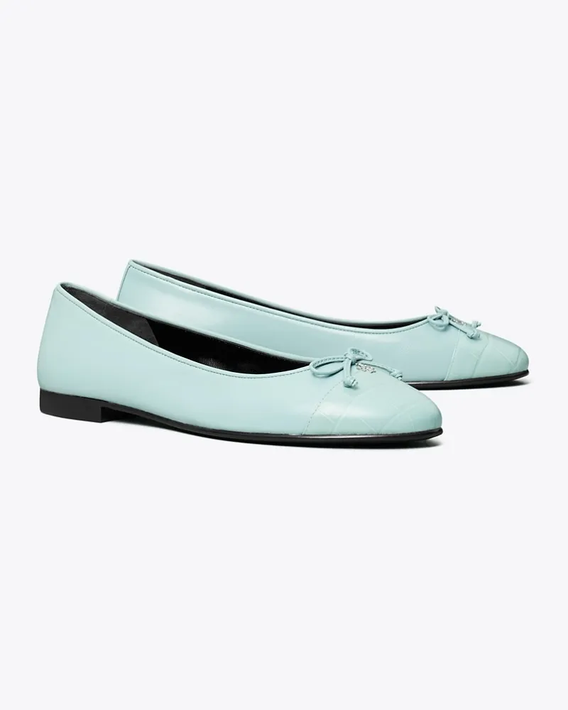 Tory Burch Damen Ballerina mit Zehenkappe Sky