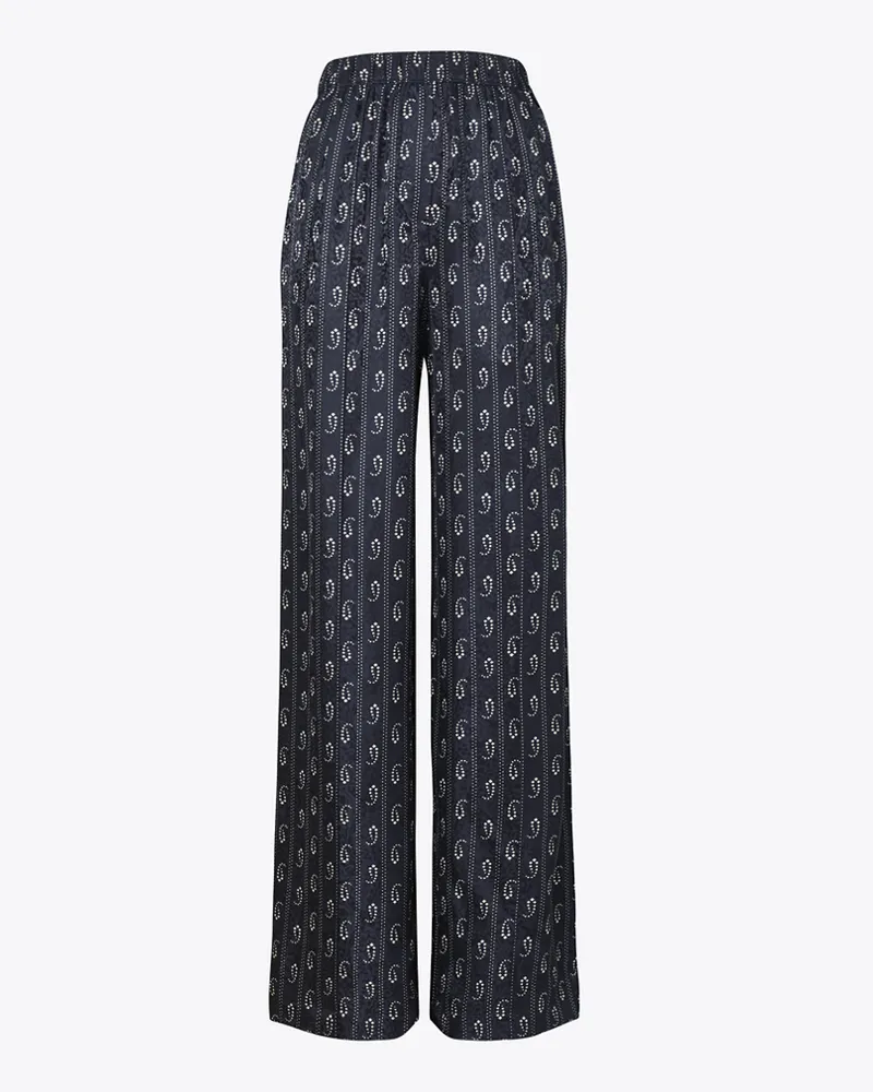 Tory Burch Damen Jacquardhose mit lockerer Passform Medium