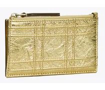 Fleming Soft Metallic Square Quilt Zip Card Case