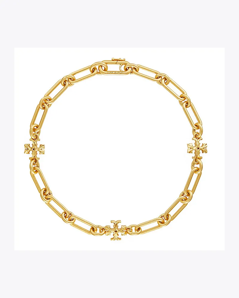 Tory Burch Roxanne Chain Short Necklace 